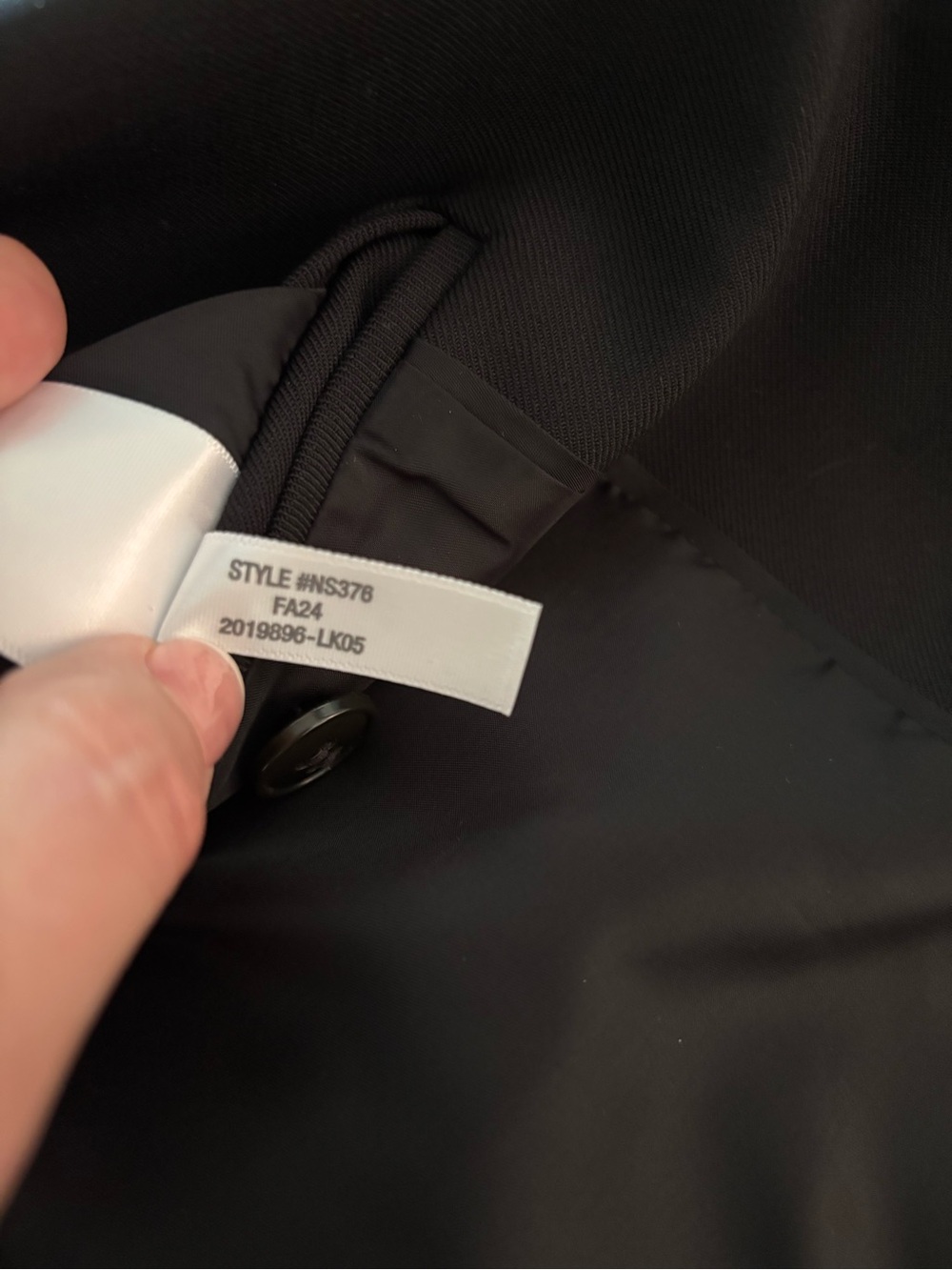 NWOT Madewell Kline Blazer Black 6 - Picture 6 of 7